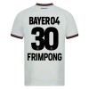 Officiële Voetbalshirt Bayer 04 Leverkusen Jeremie Frimpong 30 Uit 2023-24 - Heren